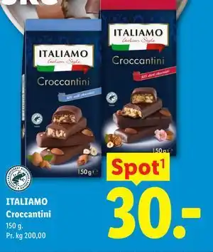Lidl ITALIAMO Croccantini tilbud