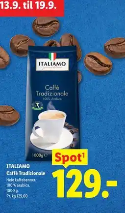 Lidl ITALIAMO Caffè Tradizionale tilbud