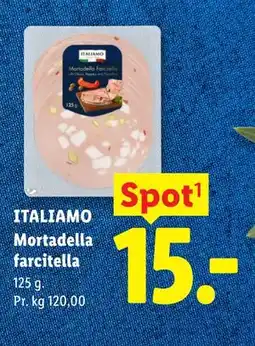 Lidl ITALIAMO Mortadella farcitella tilbud