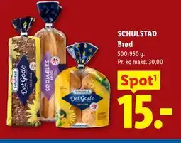 Lidl SCHULSTAD Brød tilbud