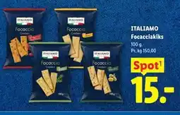 Lidl ITALIAMO Focacciakiks tilbud