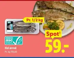 Lidl Hel ørred tilbud