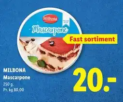 Lidl MILBONA Mascarpone tilbud