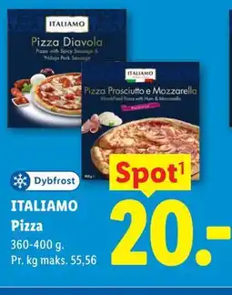 Lidl ITALIAMO Pizza tilbud