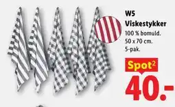 Lidl W5 Viskestykker tilbud