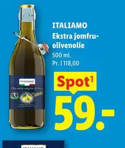 Lidl ITALIAMO Ekstra jomfruolivenolie tilbud