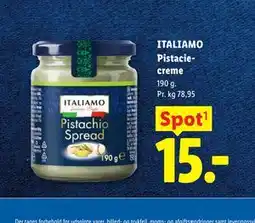 Lidl ITALIAMO Pistaciecreme tilbud