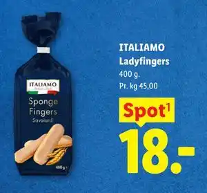 Lidl ITALIAMO Ladyfingers tilbud