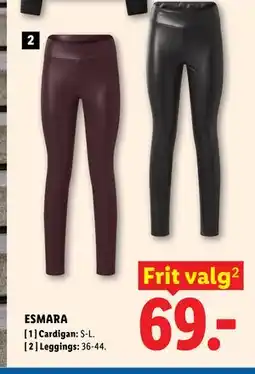 Lidl ESMARA Leggings tilbud