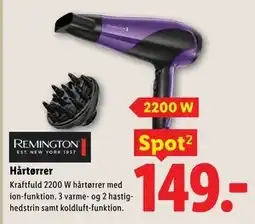Lidl REMINGTON Hårtørrer tilbud