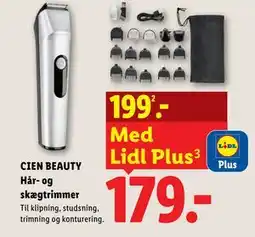 Lidl CIEN BEAUTY Hår- og skægtrimmer tilbud