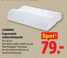 Lidl LIVARNO Ergonomisk nakkestøttepude tilbud