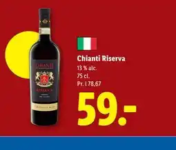 Lidl Chianti Riserva tilbud