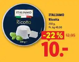 Lidl Ricotta tilbud