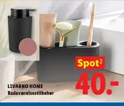 Lidl LIVARNO HOME Badeværelsestilbehør tilbud