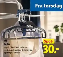 Lidl W5 Bøjler tilbud
