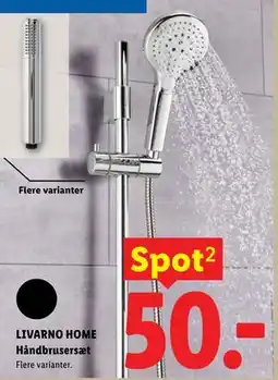 Lidl LIVARNO HOME Håndbrusersæt tilbud