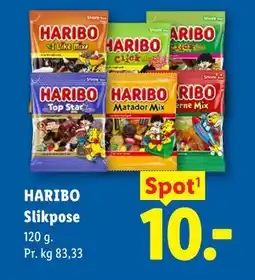 Lidl HARIBO Slikpose tilbud