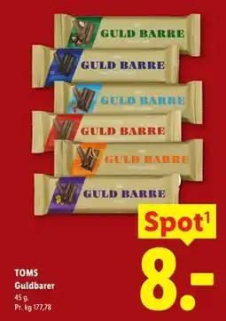 Lidl TOMS Guldbarer tilbud