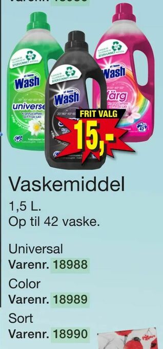 Harald Nyborg Vaskemiddel tilbud