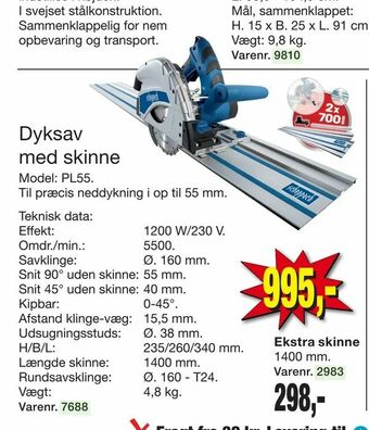 Harald Nyborg Dyksav med skinne tilbud