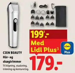 Lidl Cien Beauty hår- og skægtrimmer tilbud