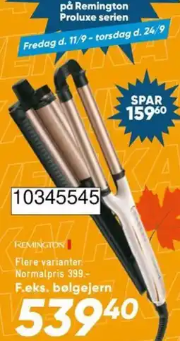Bilka Remington Proluxe serien tilbud