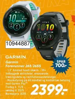 Bilka Garmin Forerunner 265/265S tilbud