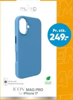 Bilka Puro Icon Mag Pro for iPhone 17 tilbud
