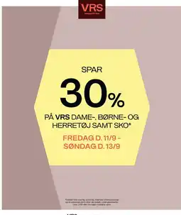 Bilka Vrs dame- børne- og herretøj samt sko tilbud