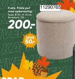 Bilka Frida puf tilbud