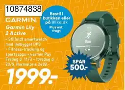 Bilka Garmin Garmin Lily 2 Active tilbud