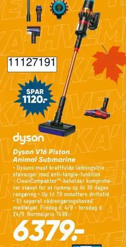 Bilka Dyson Dyson V16 Piston Animal Submarine tilbud