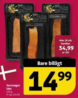 Løvbjerg Varmrøget laks tilbud