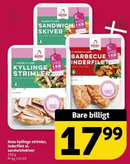 Løvbjerg Rose kyllinge strimler tilbud