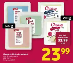 Løvbjerg Cheasy el. First price skiveost tilbud
