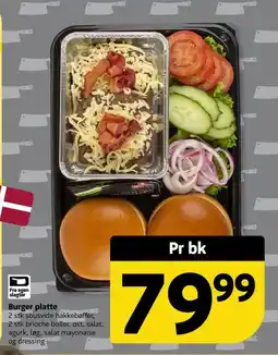 Løvbjerg Burger platte tilbud