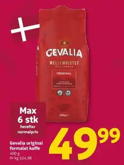 Løvbjerg Gevalia original formålet kaffe tilbud