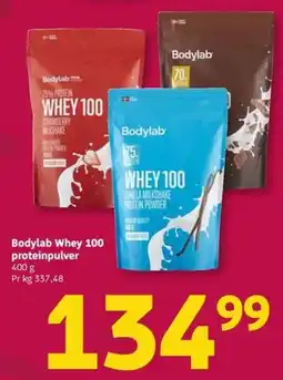 Løvbjerg Bodylab whey 100 proteinpulver tilbud