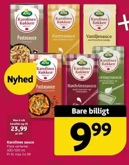 Løvbjerg Karolines Køkken sauce tilbud