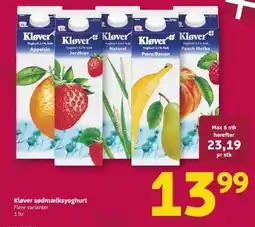 Løvbjerg Kløver sødmælksyoghurt tilbud