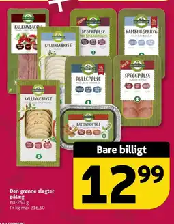 Løvbjerg Den grønne slagter pålæg tilbud