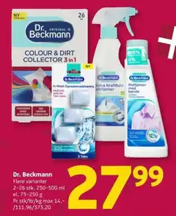 Løvbjerg Dr. Beckmann colour & dirt collector 3 in 1 tilbud
