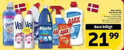 Løvbjerg Ajax, Klorin, Dun-let el. Vel tilbud