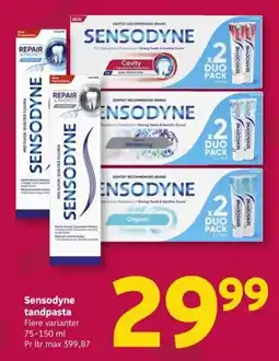 Løvbjerg Sensodyne tandpasta tilbud