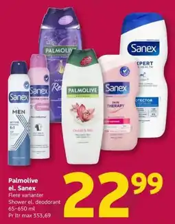 Løvbjerg Palmolive el. Sanex tilbud