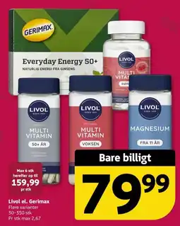 Løvbjerg Livol el. Gerimax tilbud