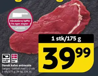 Løvbjerg Løvbjerg kalve entrecote tilbud