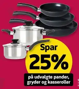 Løvbjerg udvalgte pander, gryder og kasseroller tilbud