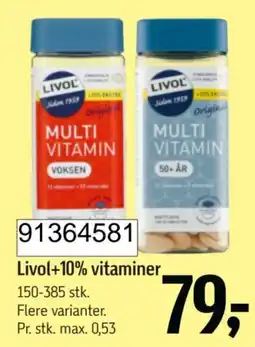 Føtex Livol multivitamin tilbud
